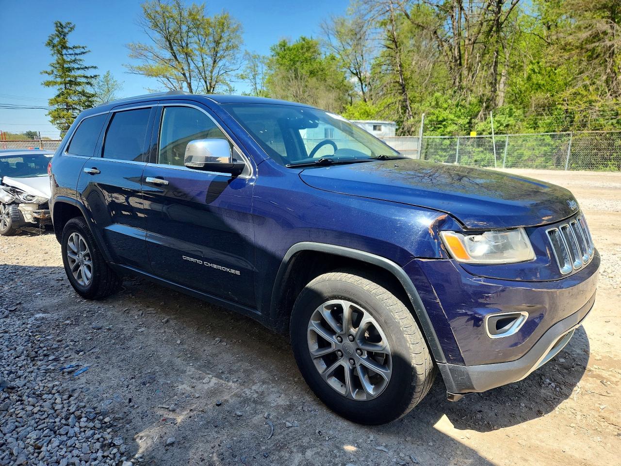 2015 Jeep Grand Cherokee Limited Blue vin: 1C4RJFBG0FC122964