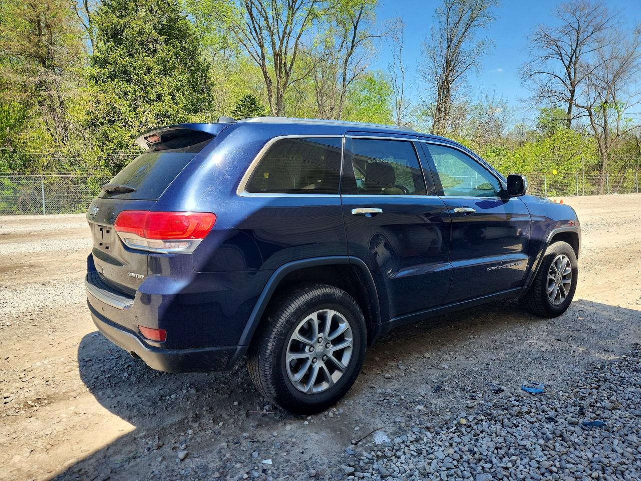 2015 Jeep Grand Cherokee Limited Blue vin: 1C4RJFBG0FC122964