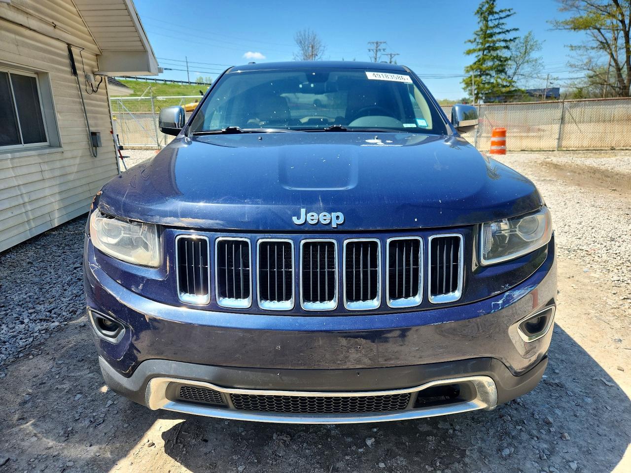 2015 Jeep Grand Cherokee Limited Blue vin: 1C4RJFBG0FC122964