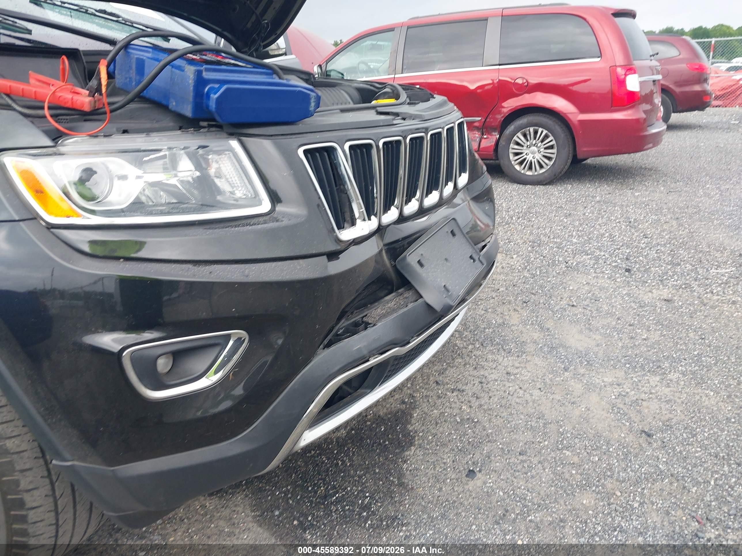 2015 Jeep Grand Cherokee Limited Black vin: 1C4RJFBG0FC150375