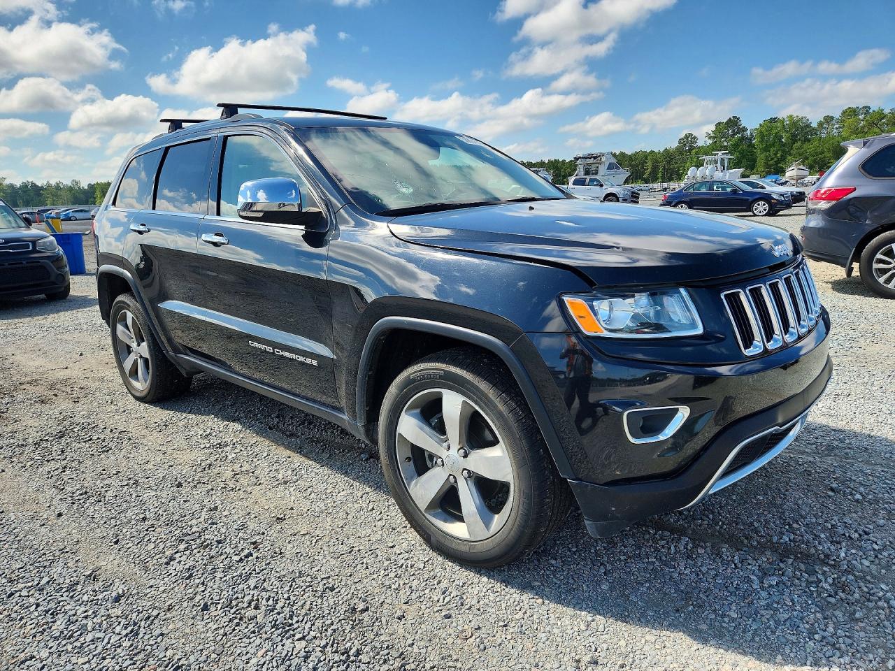 2015 Jeep Grand Cherokee Limited Black vin: 1C4RJFBG0FC156614