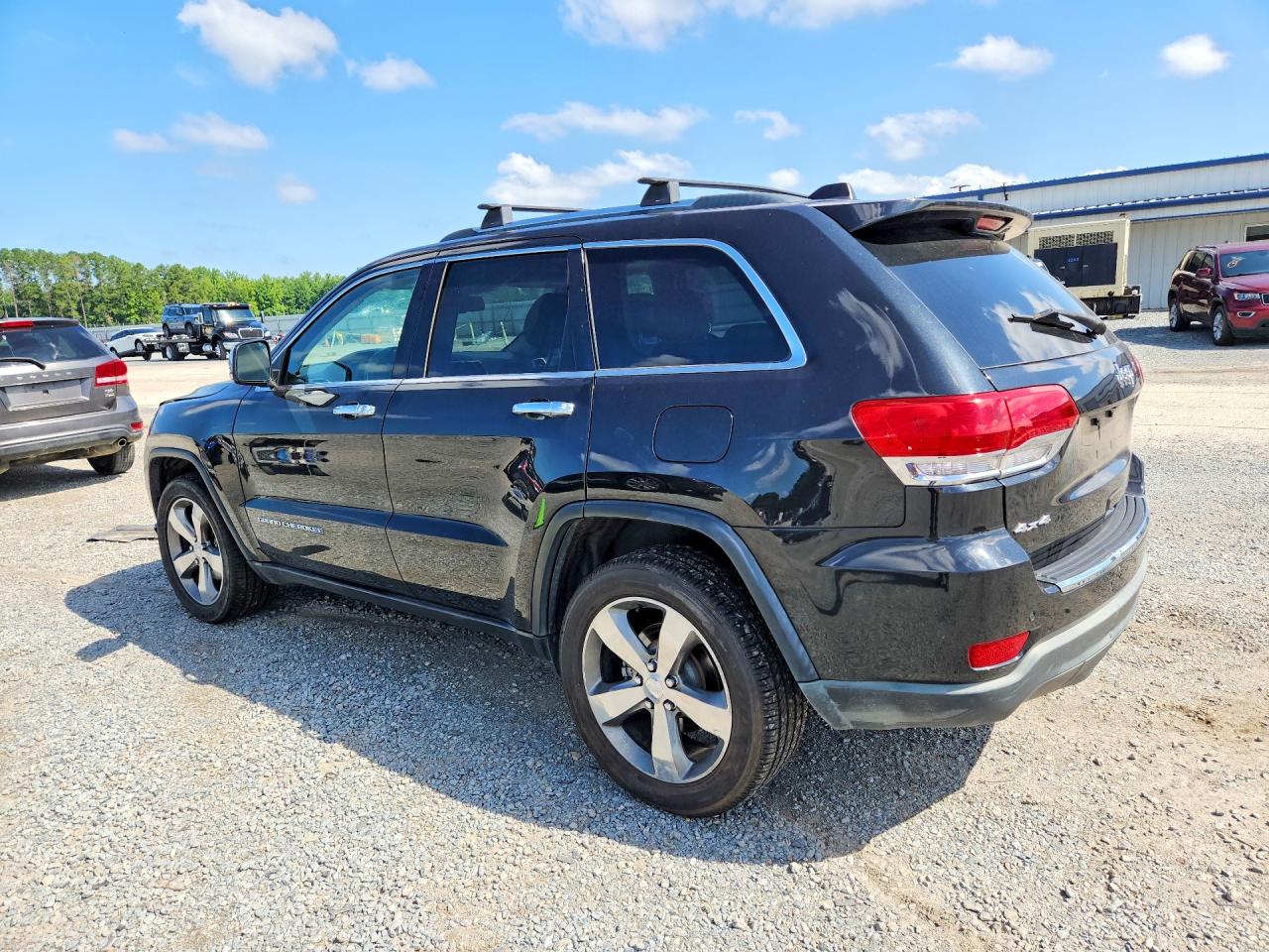 2015 Jeep Grand Cherokee Limited Black vin: 1C4RJFBG0FC156614