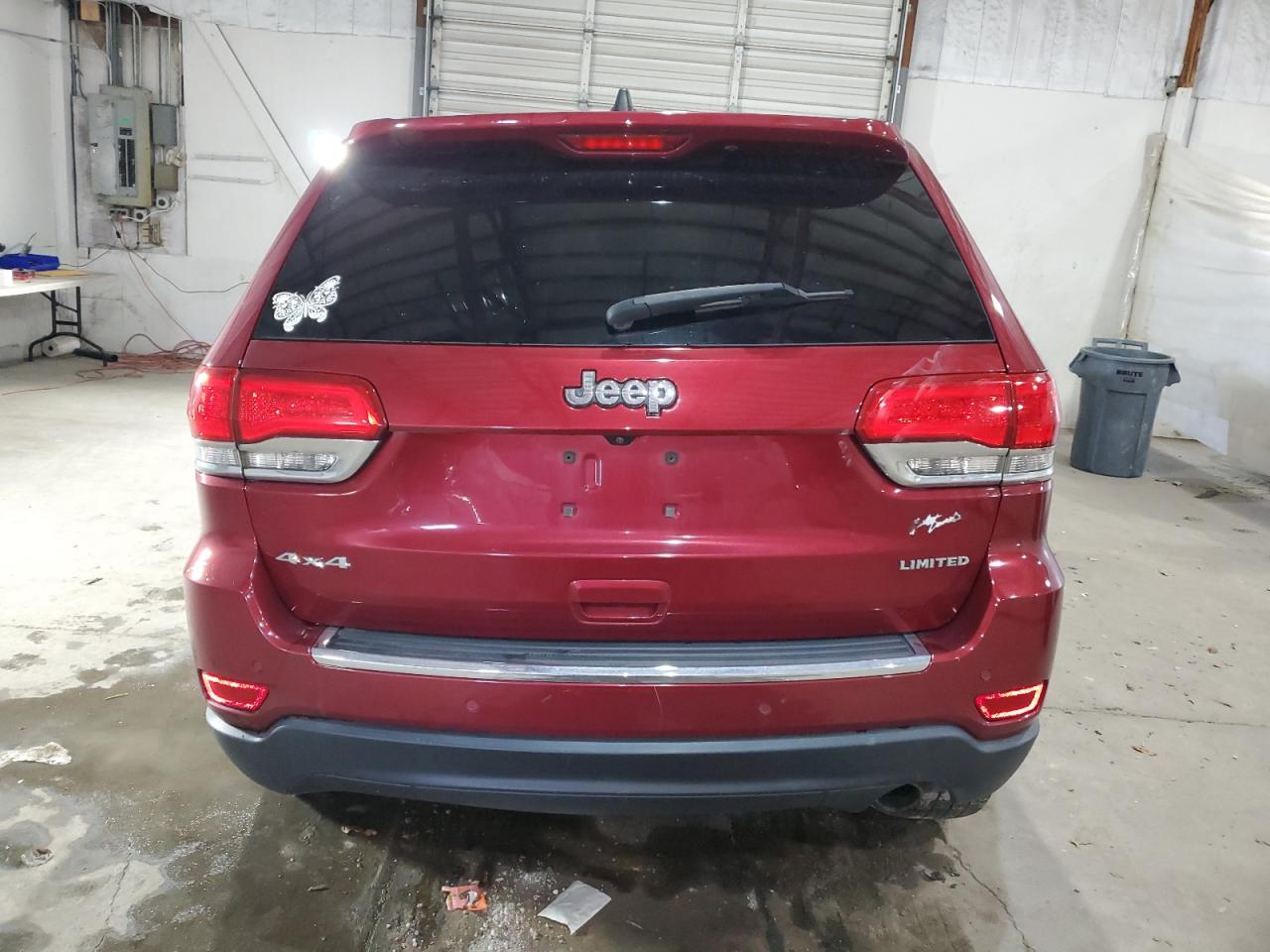 2015 Jeep Grand Cherokee Limited Red vin: 1C4RJFBG0FC165913