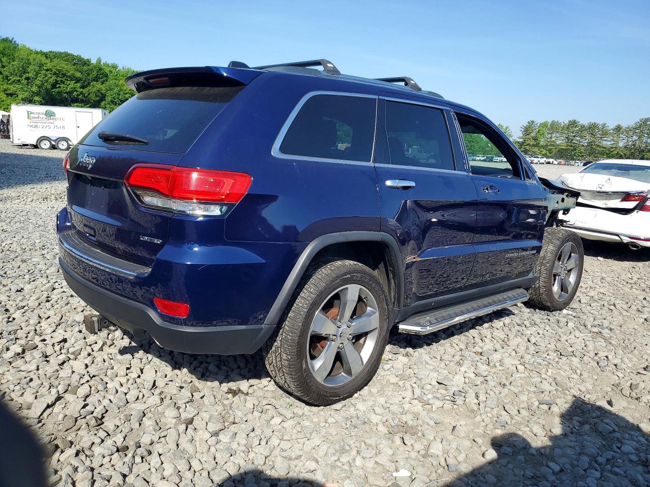 2015 Jeep Grand Cherokee Limited Blue vin: 1C4RJFBG0FC197518