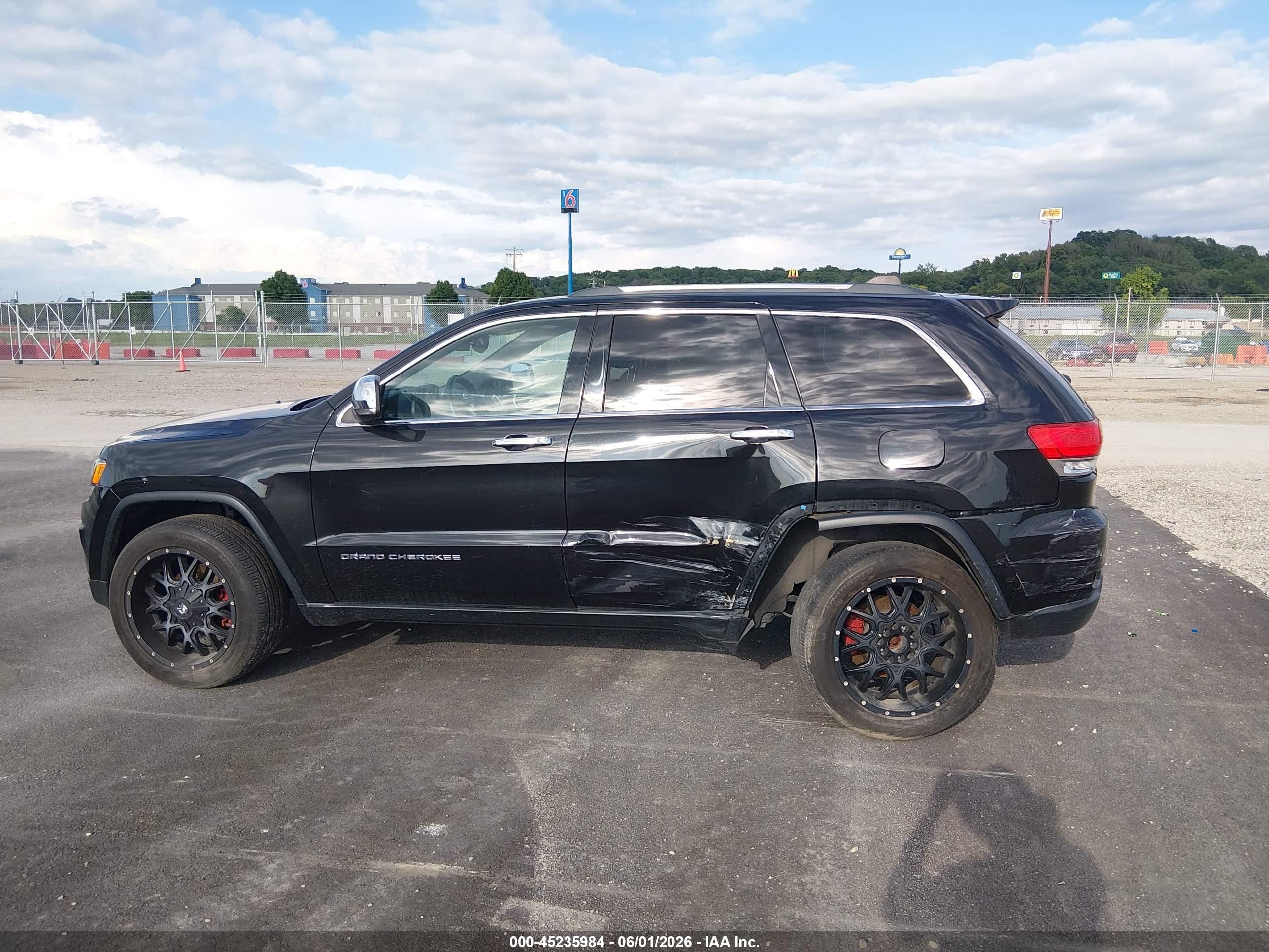 2015 Jeep Grand Cherokee Limited Черный vin: 1C4RJFBG0FC204824