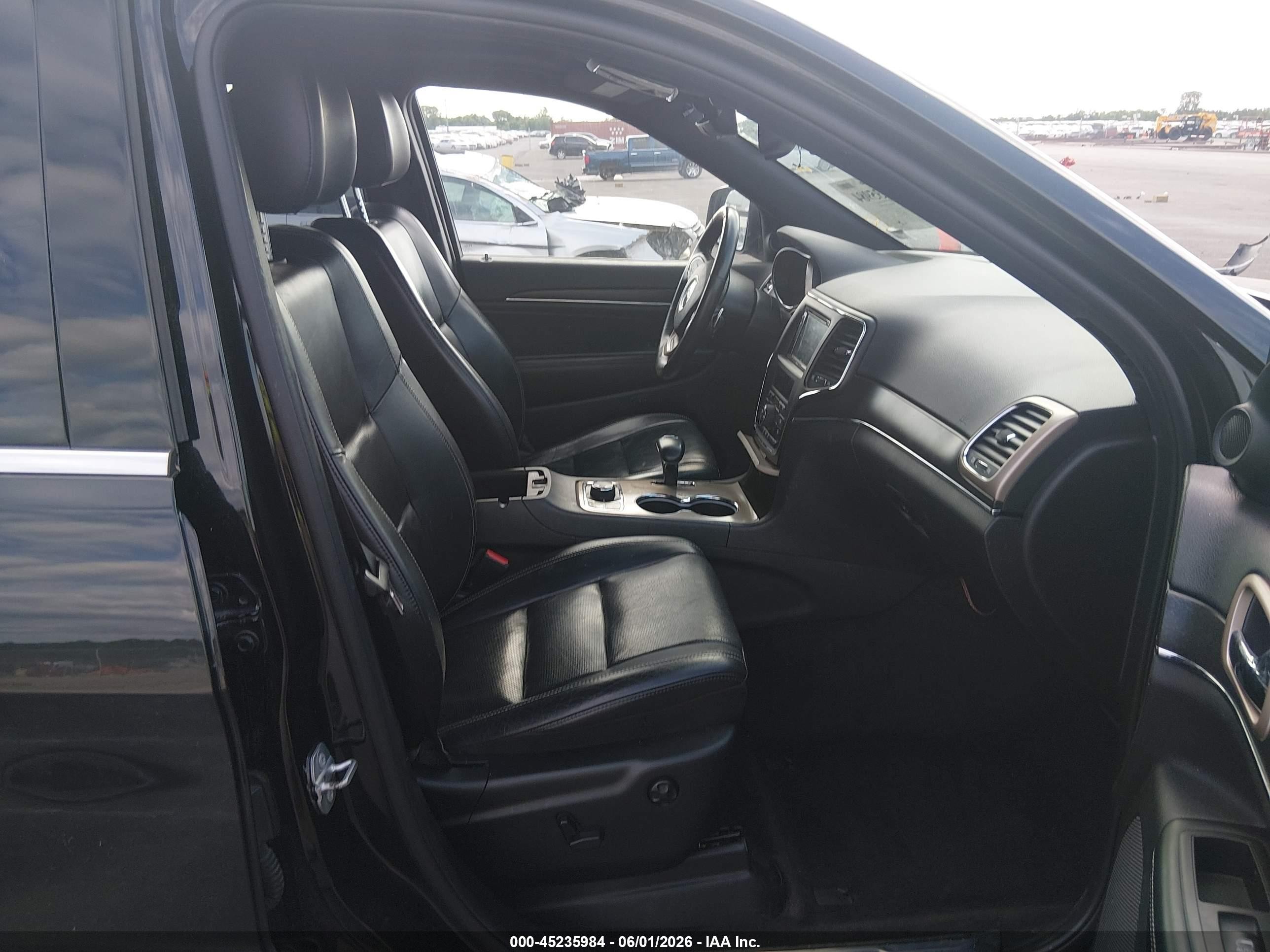 2015 Jeep Grand Cherokee Limited Черный vin: 1C4RJFBG0FC204824