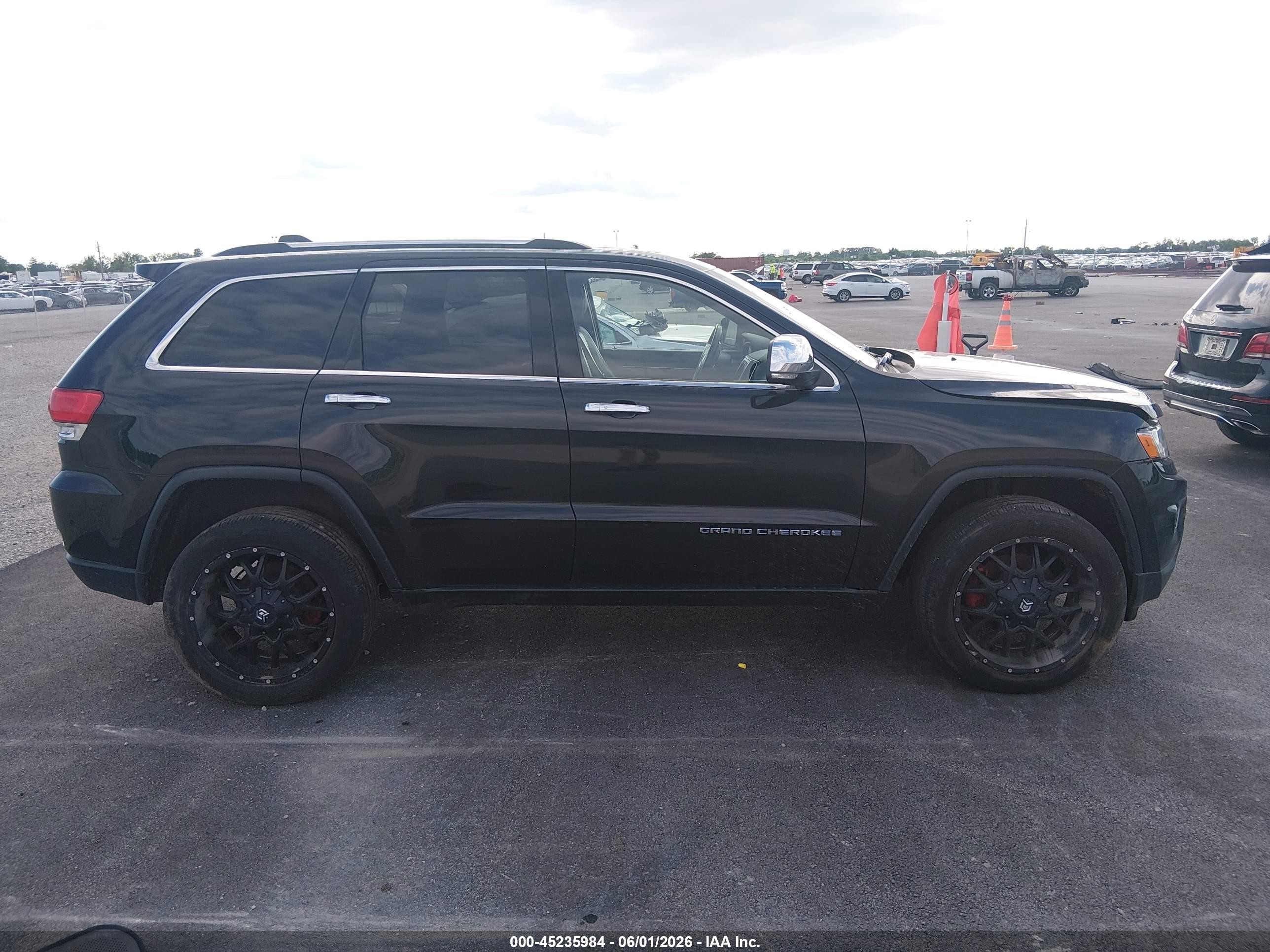 2015 Jeep Grand Cherokee Limited Черный vin: 1C4RJFBG0FC204824