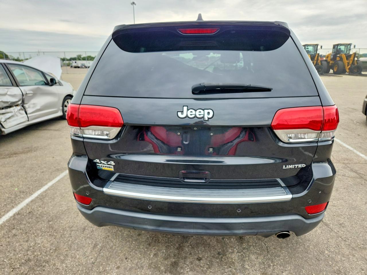 2015 Jeep Grand Cherokee Limited Black vin: 1C4RJFBG0FC205875