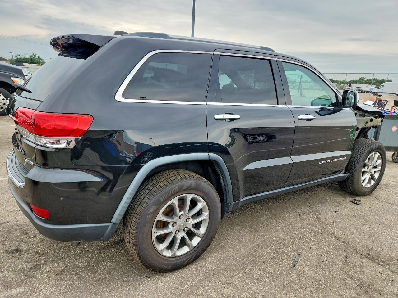 2015 Jeep Grand Cherokee Limited Black vin: 1C4RJFBG0FC205875