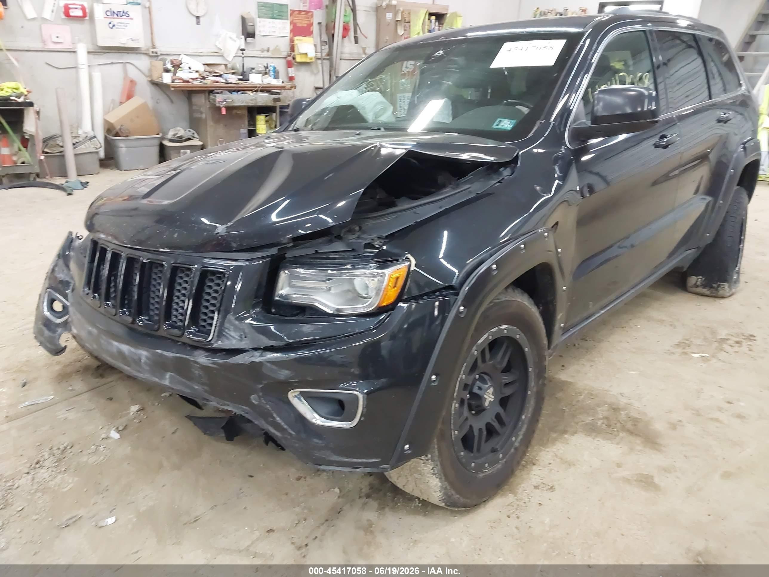 2015 Jeep Grand Cherokee Limited Black vin: 1C4RJFBG0FC233787