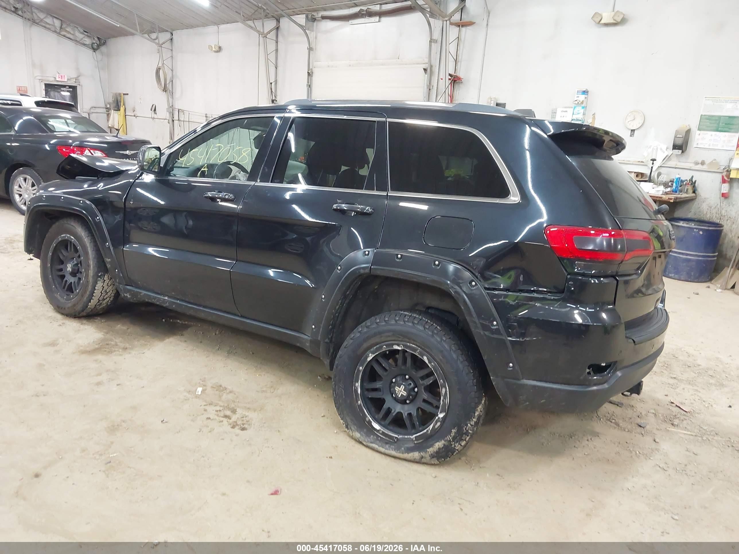 2015 Jeep Grand Cherokee Limited Black vin: 1C4RJFBG0FC233787