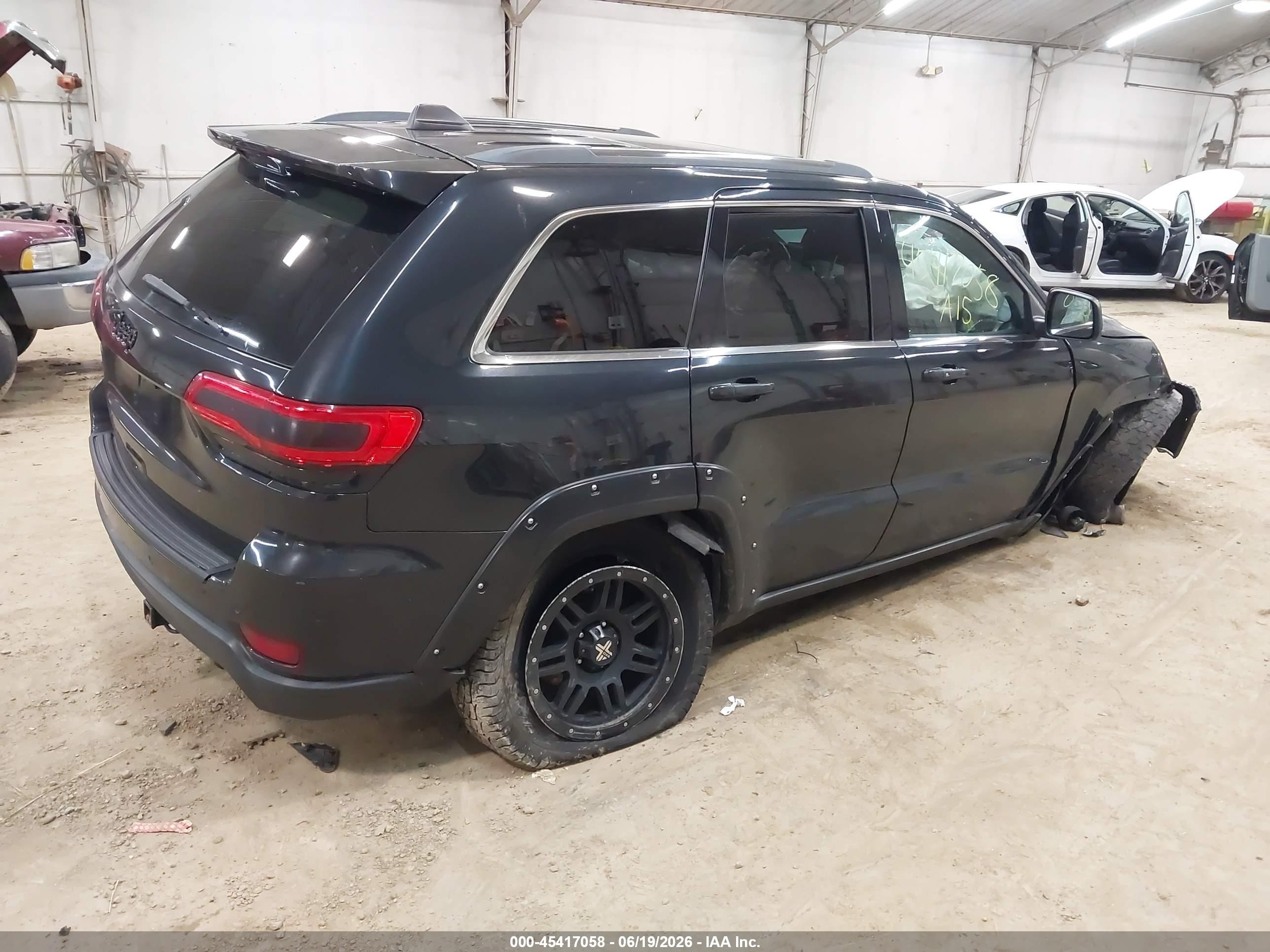 2015 Jeep Grand Cherokee Limited Black vin: 1C4RJFBG0FC233787