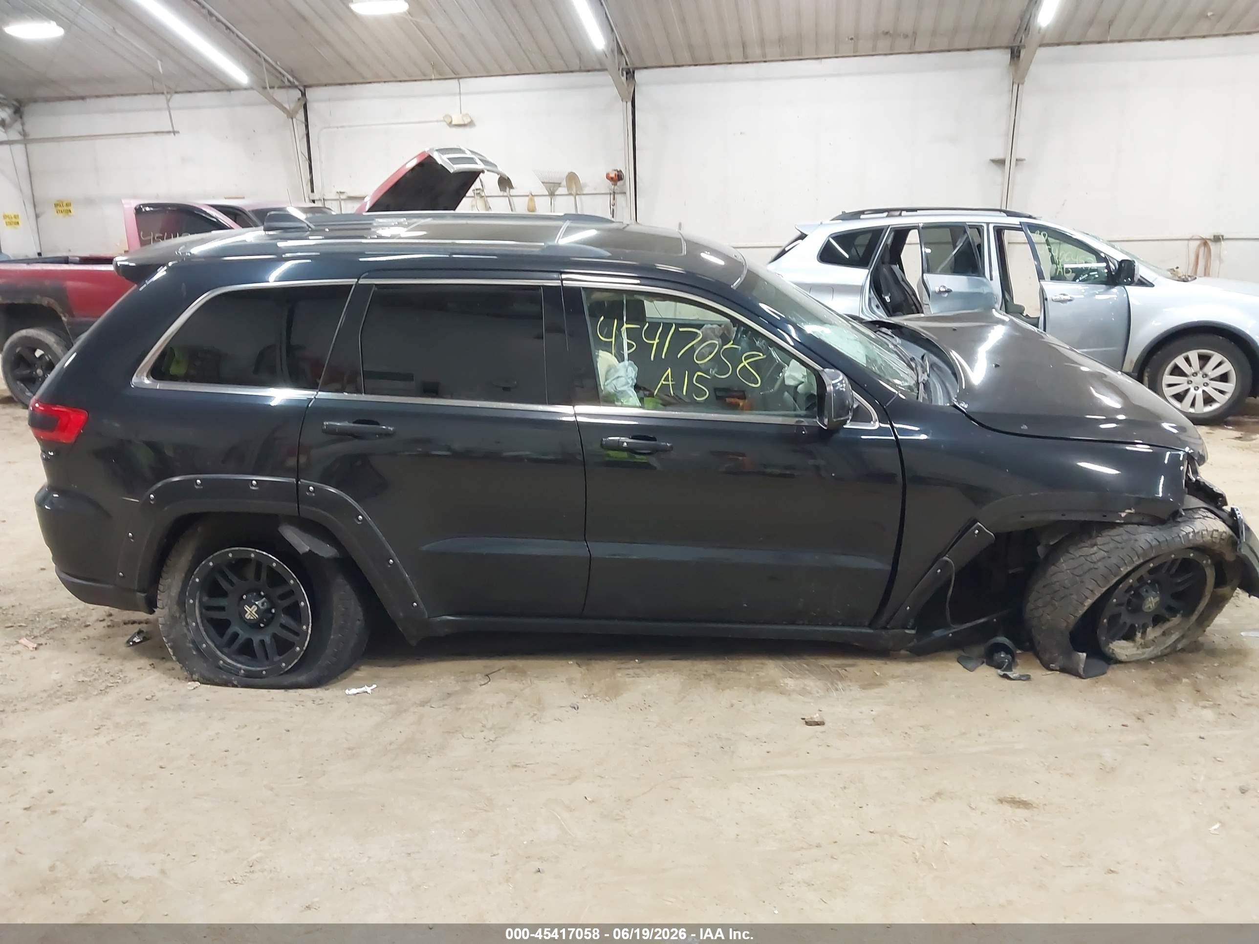 2015 Jeep Grand Cherokee Limited Black vin: 1C4RJFBG0FC233787
