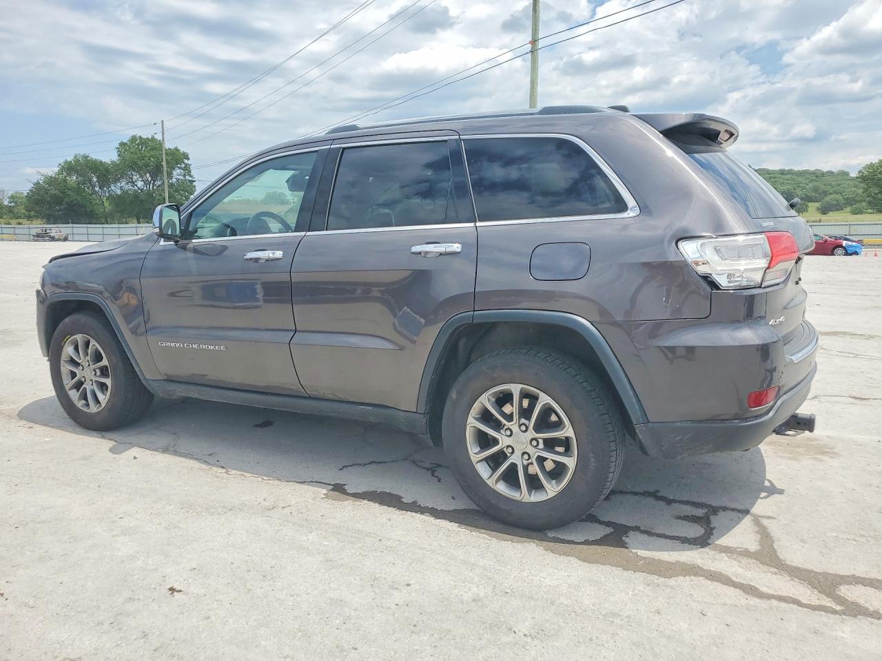 2015 Jeep Grand Cherokee Limited Gray vin: 1C4RJFBG0FC606097