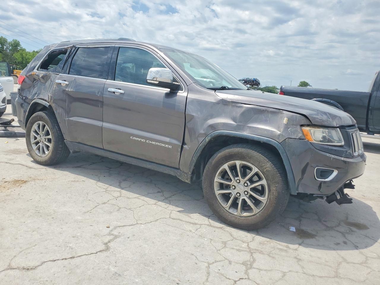 2015 Jeep Grand Cherokee Limited Gray vin: 1C4RJFBG0FC606097