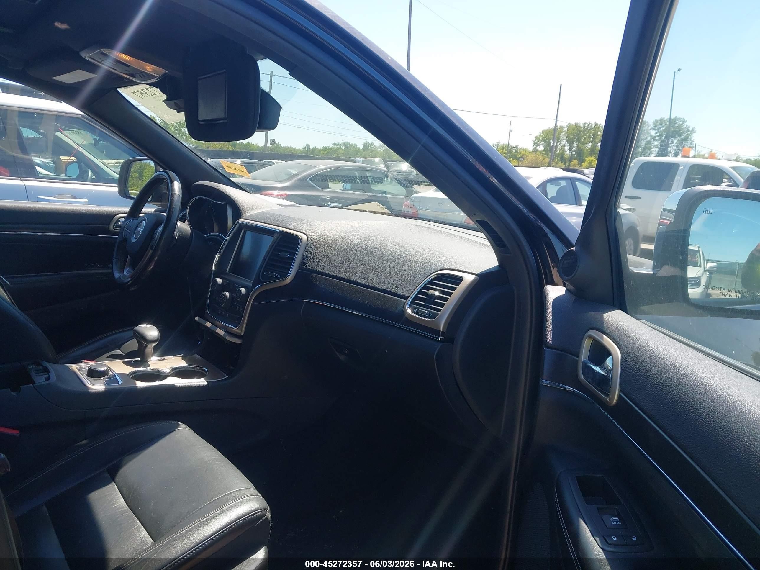 2015 Jeep Grand Cherokee Limited Black vin: 1C4RJFBG0FC610778