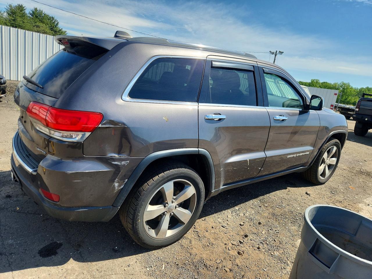 2015 Jeep Grand Cherokee Limited Charcoal vin: 1C4RJFBG0FC625698