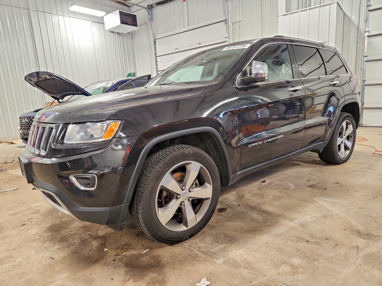 2015 Jeep Grand Cherokee Limited Black vin: 1C4RJFBG0FC637625