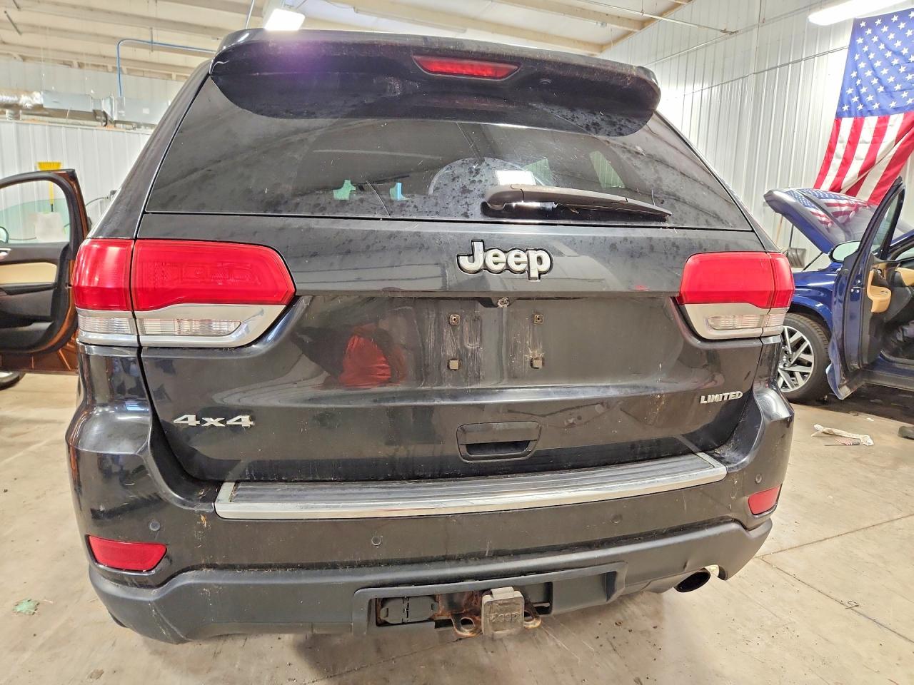 2015 Jeep Grand Cherokee Limited Black vin: 1C4RJFBG0FC637625