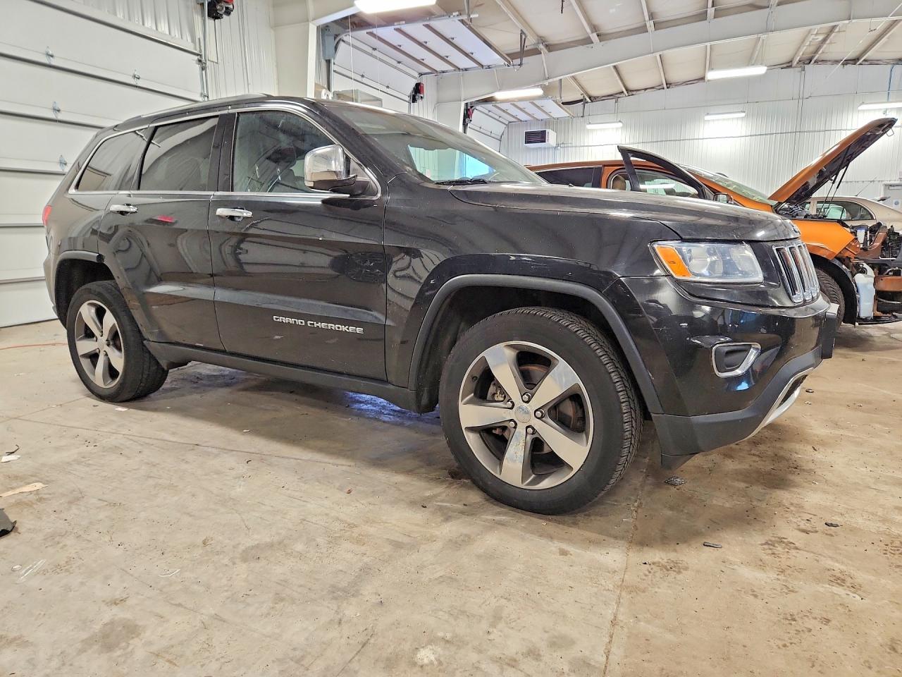 2015 Jeep Grand Cherokee Limited Black vin: 1C4RJFBG0FC637625