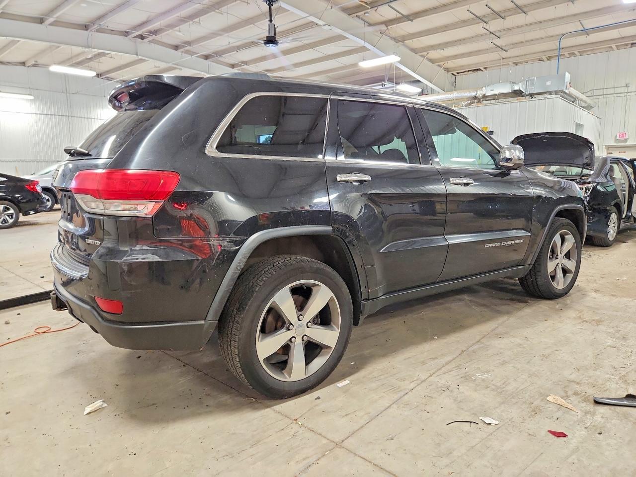 2015 Jeep Grand Cherokee Limited Black vin: 1C4RJFBG0FC637625