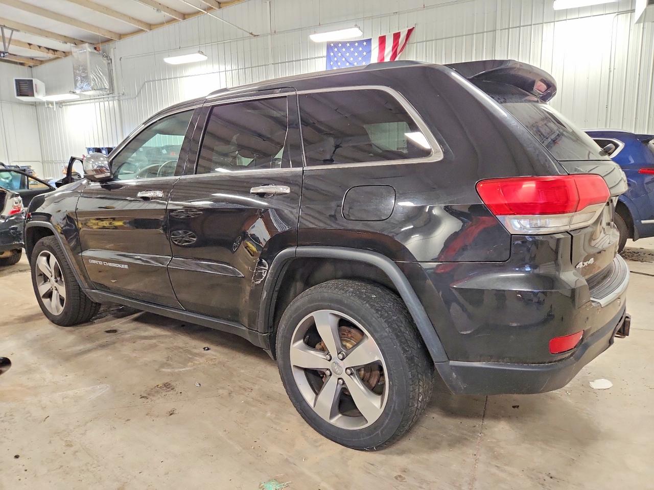2015 Jeep Grand Cherokee Limited Black vin: 1C4RJFBG0FC637625