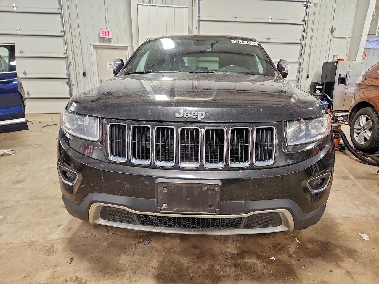 2015 Jeep Grand Cherokee Limited Black vin: 1C4RJFBG0FC637625