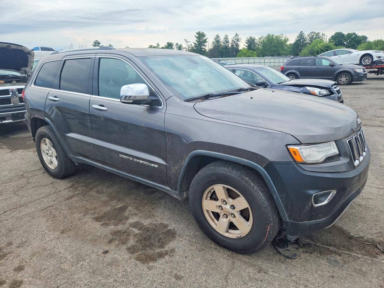 2015 Jeep Grand Cherokee Limited Gray vin: 1C4RJFBG0FC639357