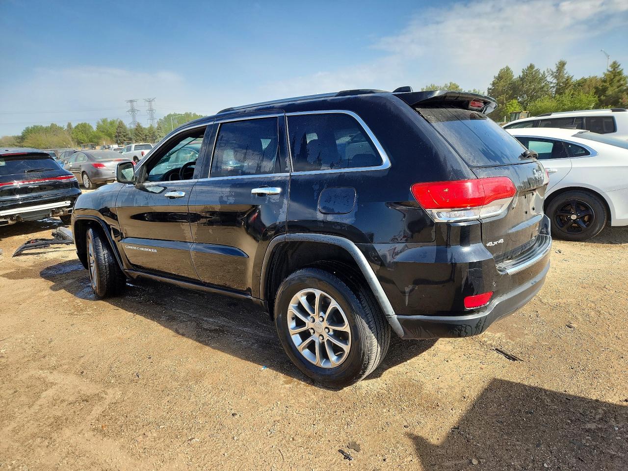 2015 Jeep Grand Cherokee Limited Charcoal vin: 1C4RJFBG0FC661228