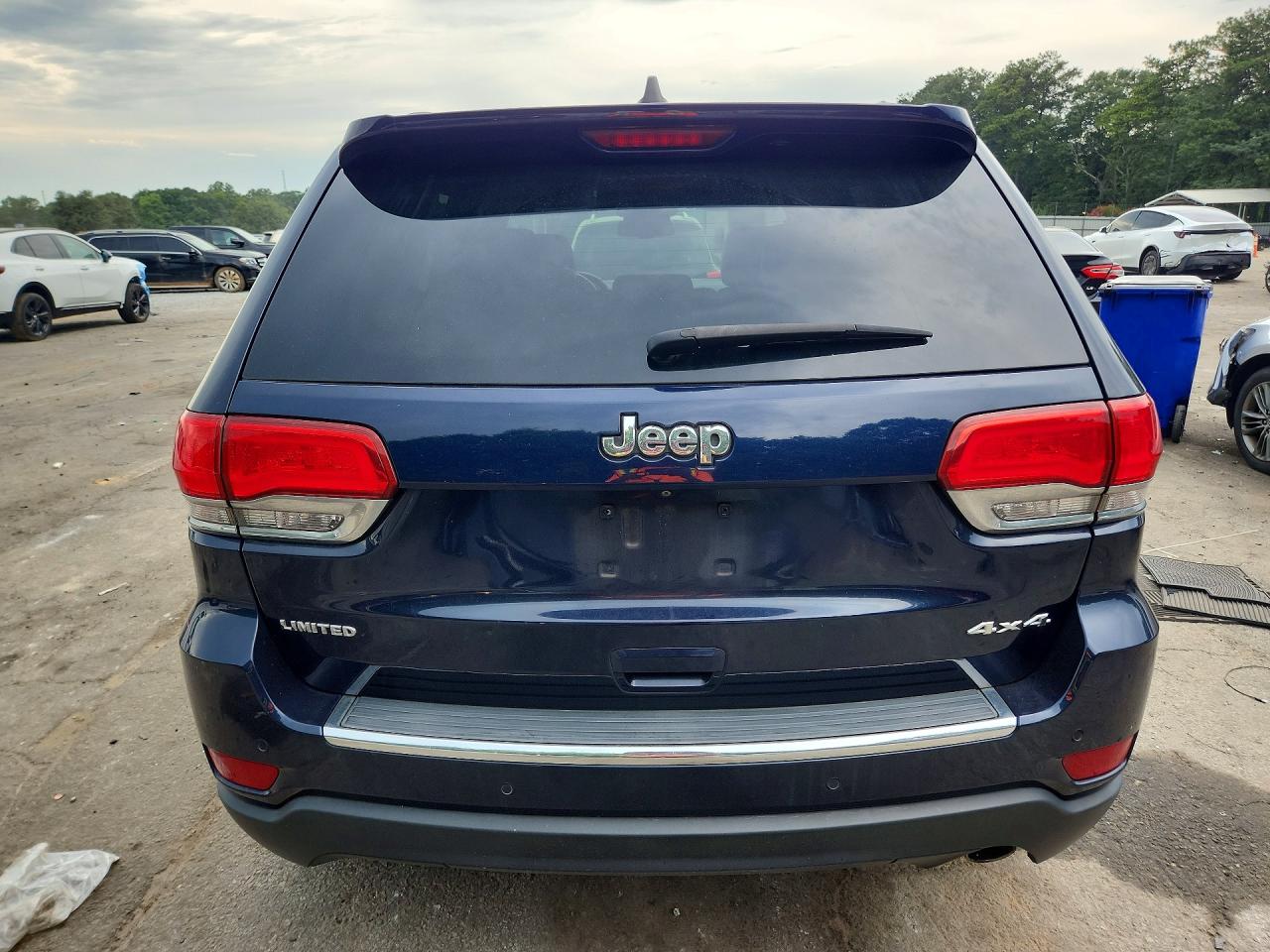 2015 Jeep Grand Cherokee Limited Blue vin: 1C4RJFBG0FC661424