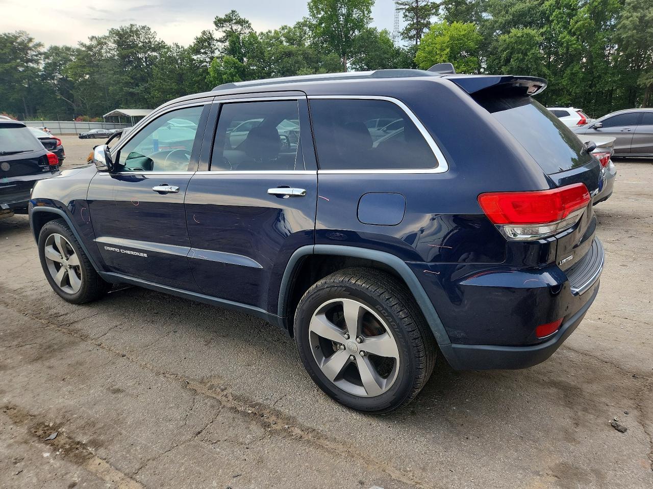 2015 Jeep Grand Cherokee Limited Blue vin: 1C4RJFBG0FC661424