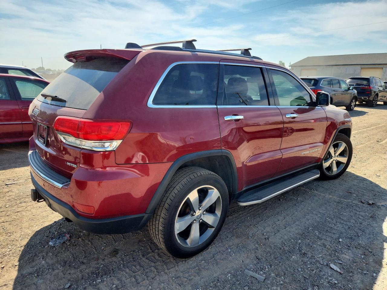 2015 Jeep Grand Cherokee Limited Red vin: 1C4RJFBG0FC662508