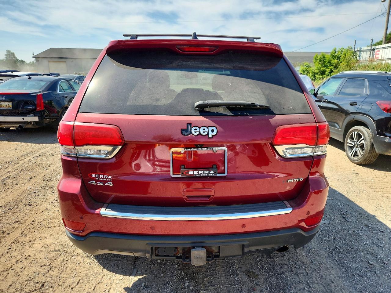 2015 Jeep Grand Cherokee Limited Red vin: 1C4RJFBG0FC662508