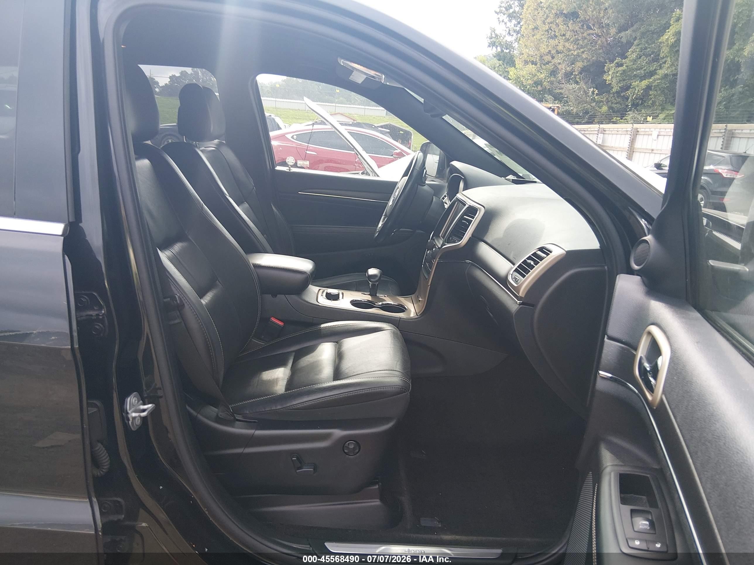 2015 Jeep Grand Cherokee Limited Black vin: 1C4RJFBG0FC682466