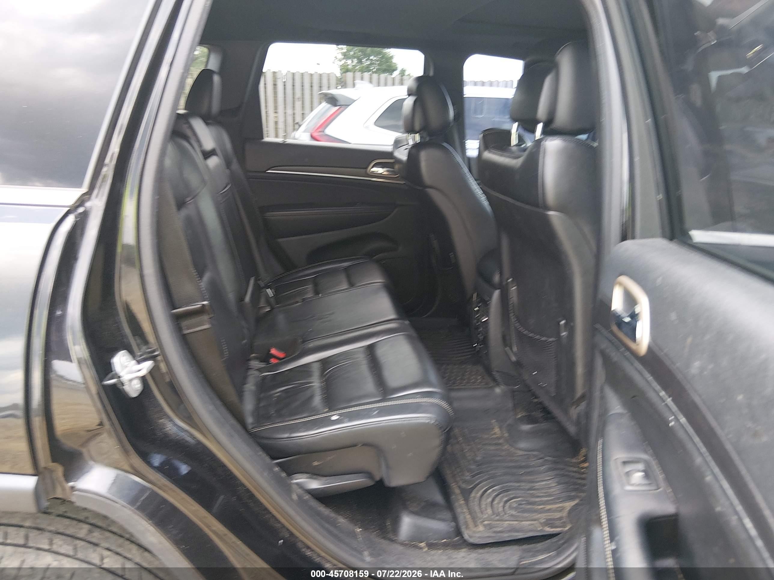 2015 Jeep Grand Cherokee Limited Black vin: 1C4RJFBG0FC726854
