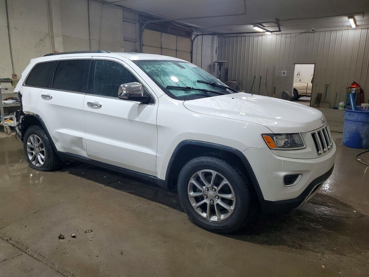2015 Jeep Grand Cherokee Limited Белый vin: 1C4RJFBG0FC748000
