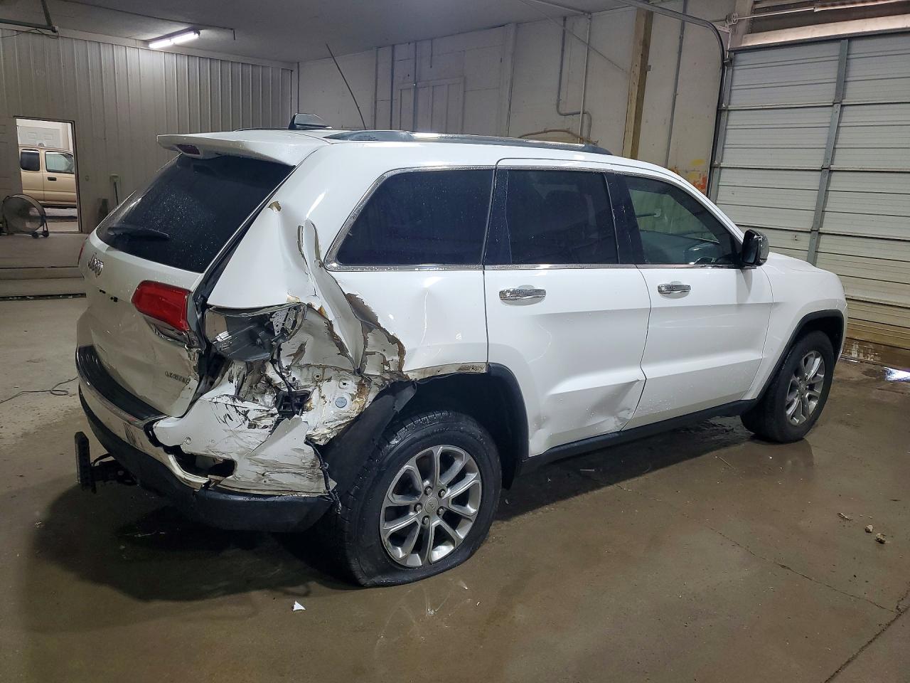 2015 Jeep Grand Cherokee Limited Белый vin: 1C4RJFBG0FC748000