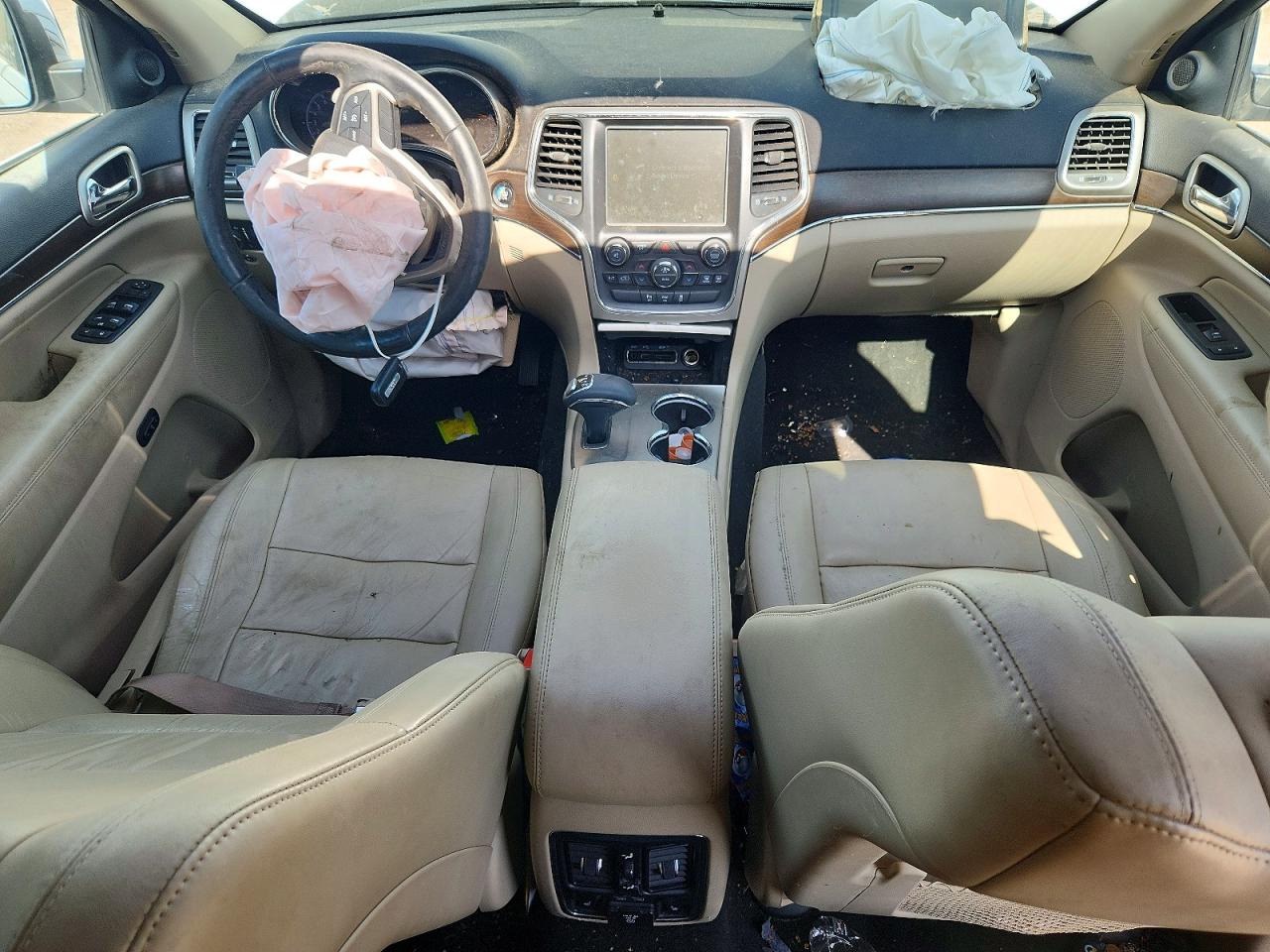 2015 Jeep Grand Cherokee Limited Белый vin: 1C4RJFBG0FC752483