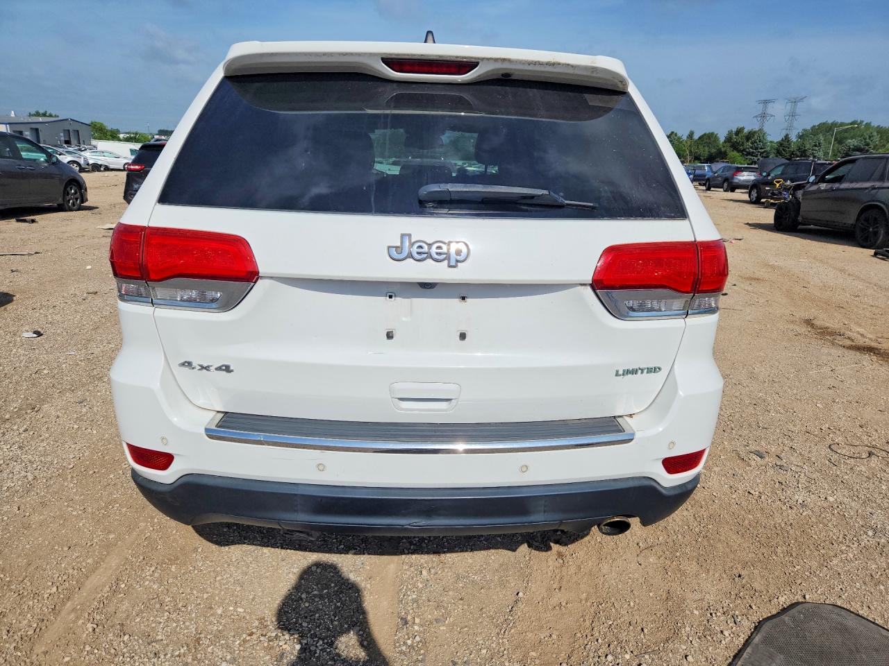 2015 Jeep Grand Cherokee Limited Белый vin: 1C4RJFBG0FC752483