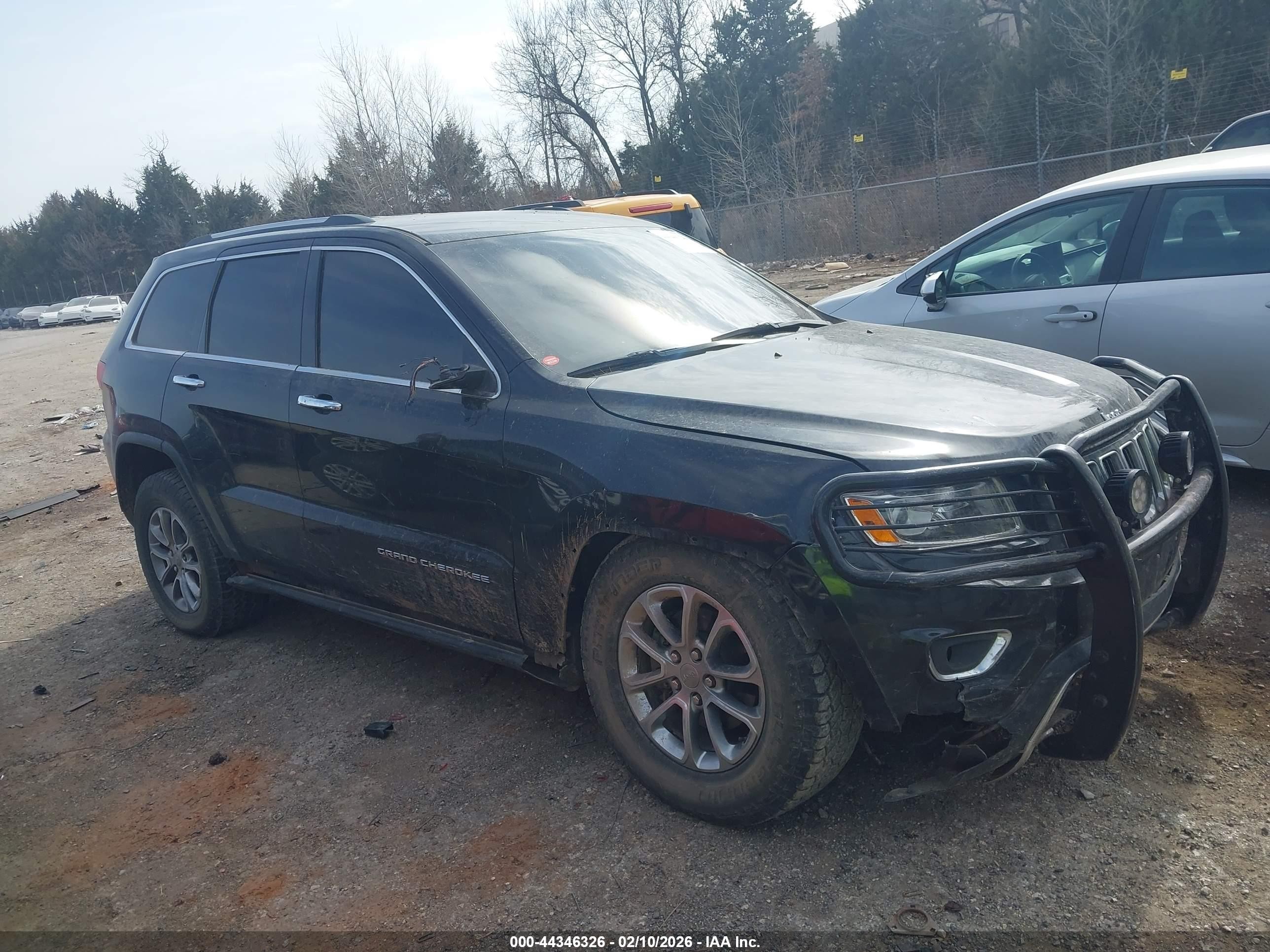 2015 Jeep Grand Cherokee Limited Black vin: 1C4RJFBG0FC764536