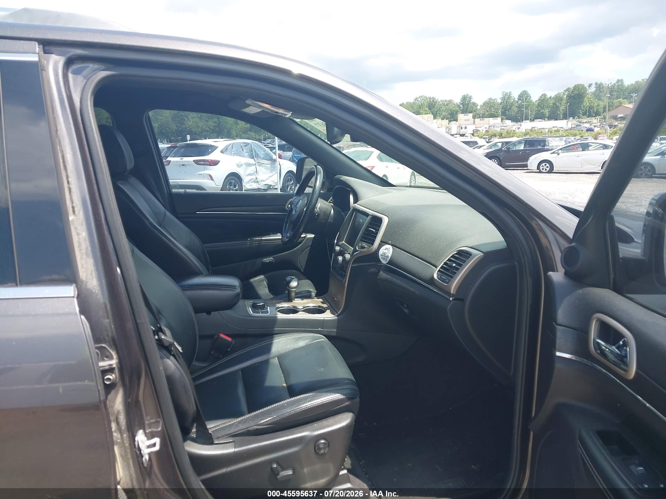 2015 Jeep Grand Cherokee Limited Gray vin: 1C4RJFBG0FC792059