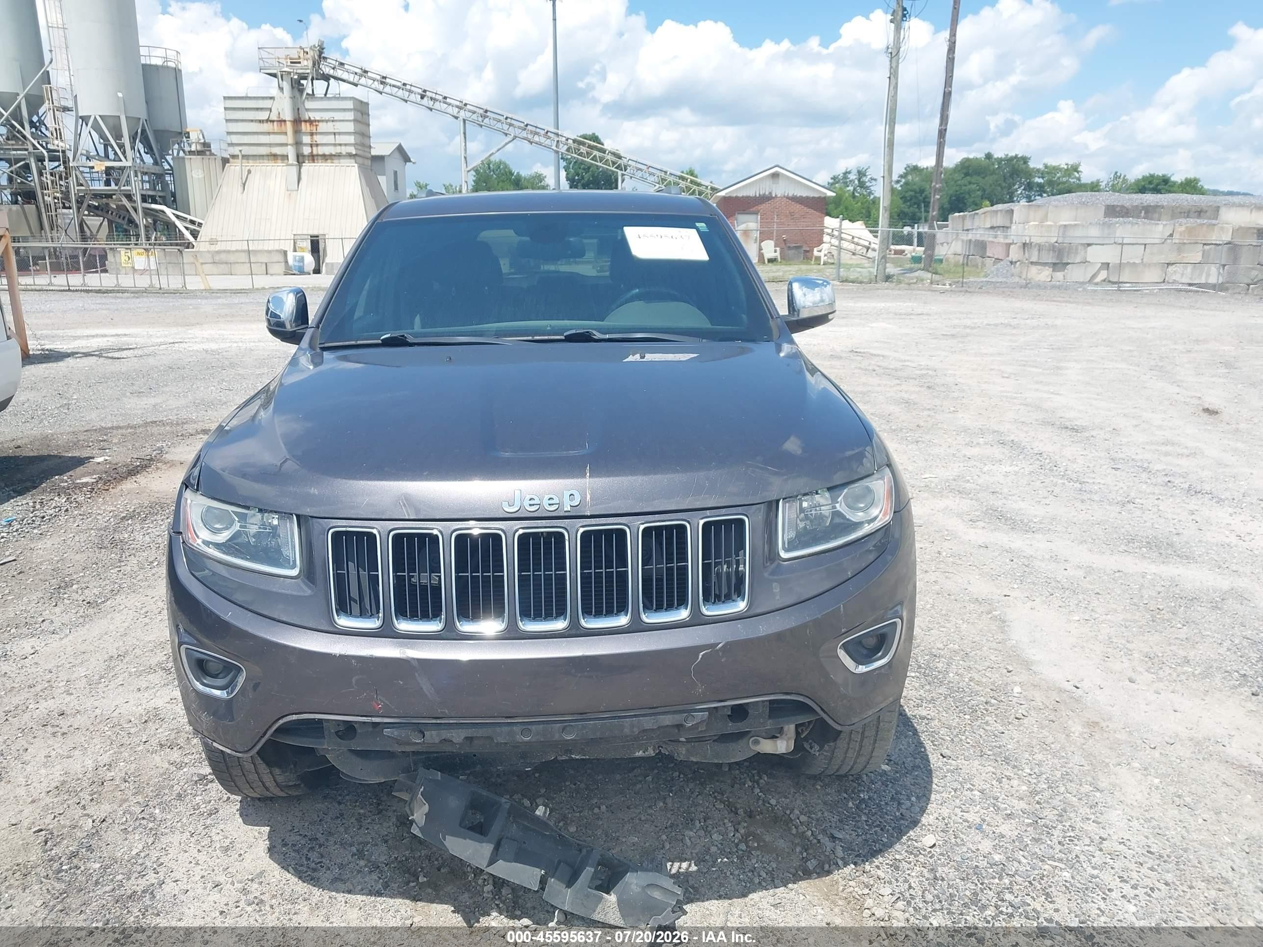 2015 Jeep Grand Cherokee Limited Gray vin: 1C4RJFBG0FC792059