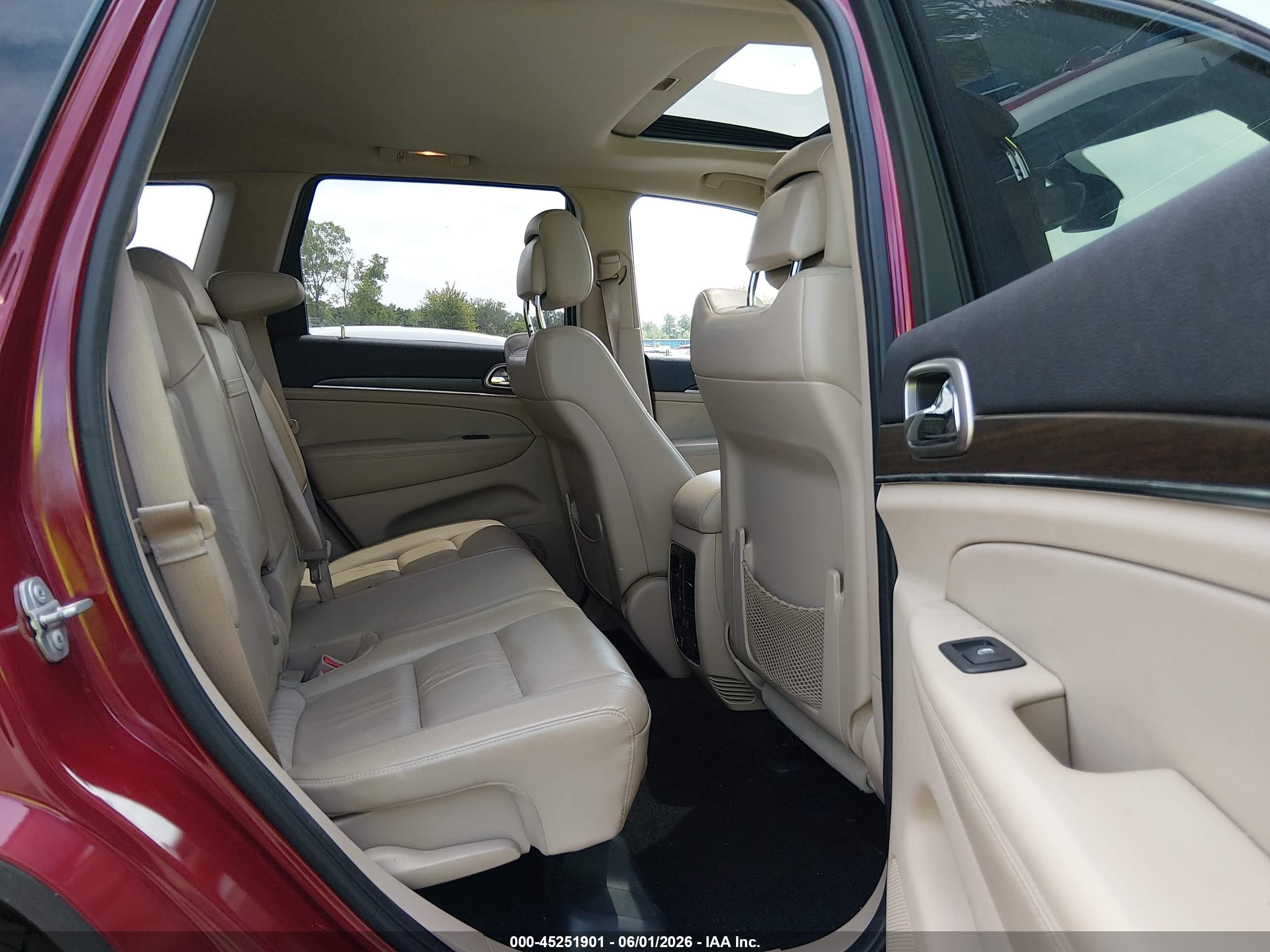 2015 Jeep Grand Cherokee Limited Красный vin: 1C4RJFBG0FC804291