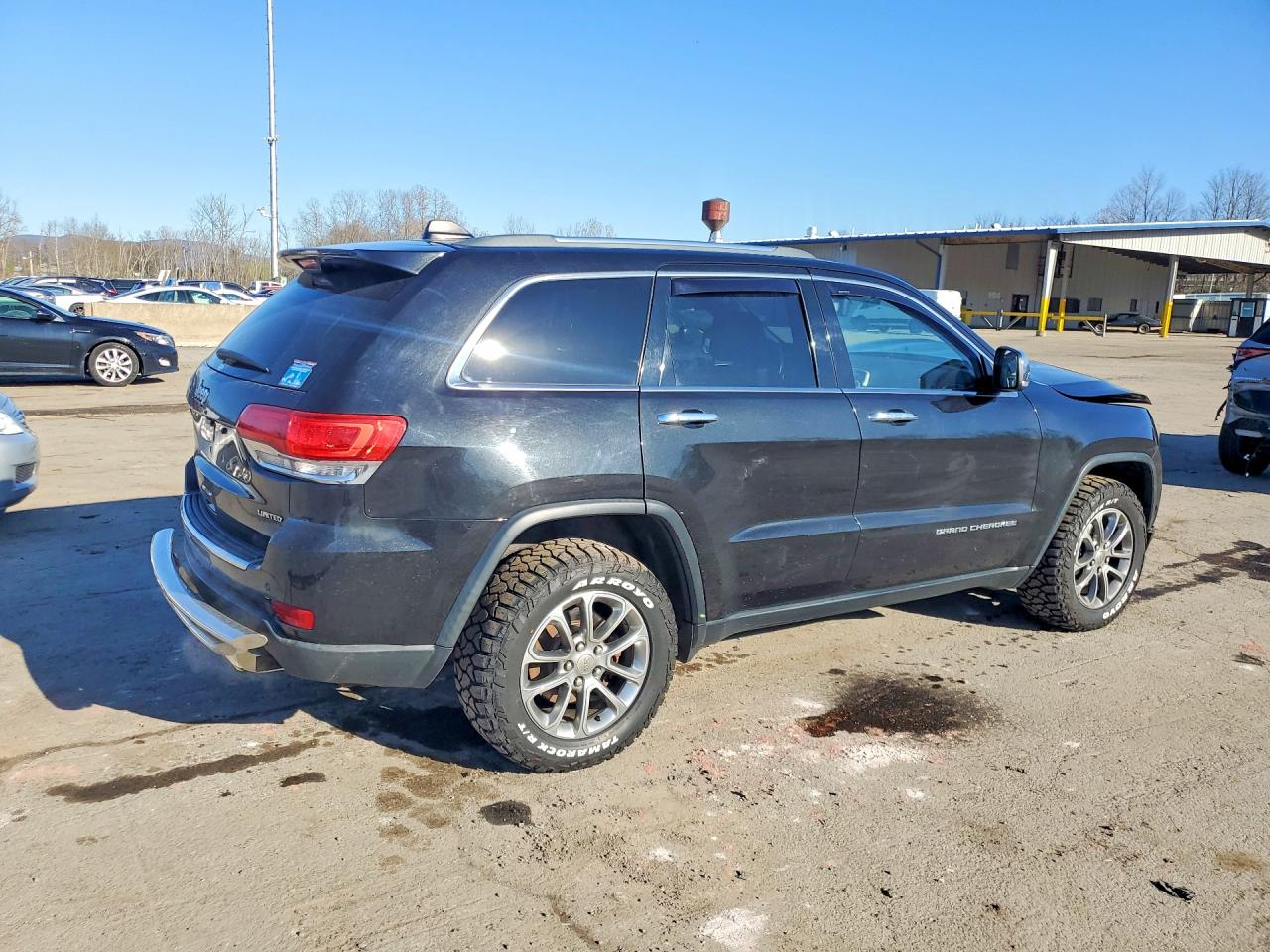 2015 Jeep Grand Cherokee Limited Черный vin: 1C4RJFBG0FC812634