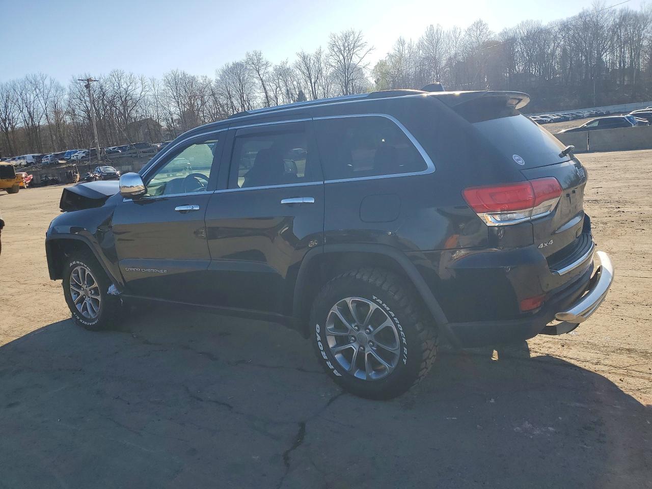 2015 Jeep Grand Cherokee Limited Черный vin: 1C4RJFBG0FC812634