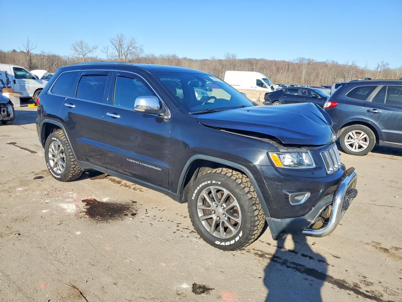2015 Jeep Grand Cherokee Limited Черный vin: 1C4RJFBG0FC812634