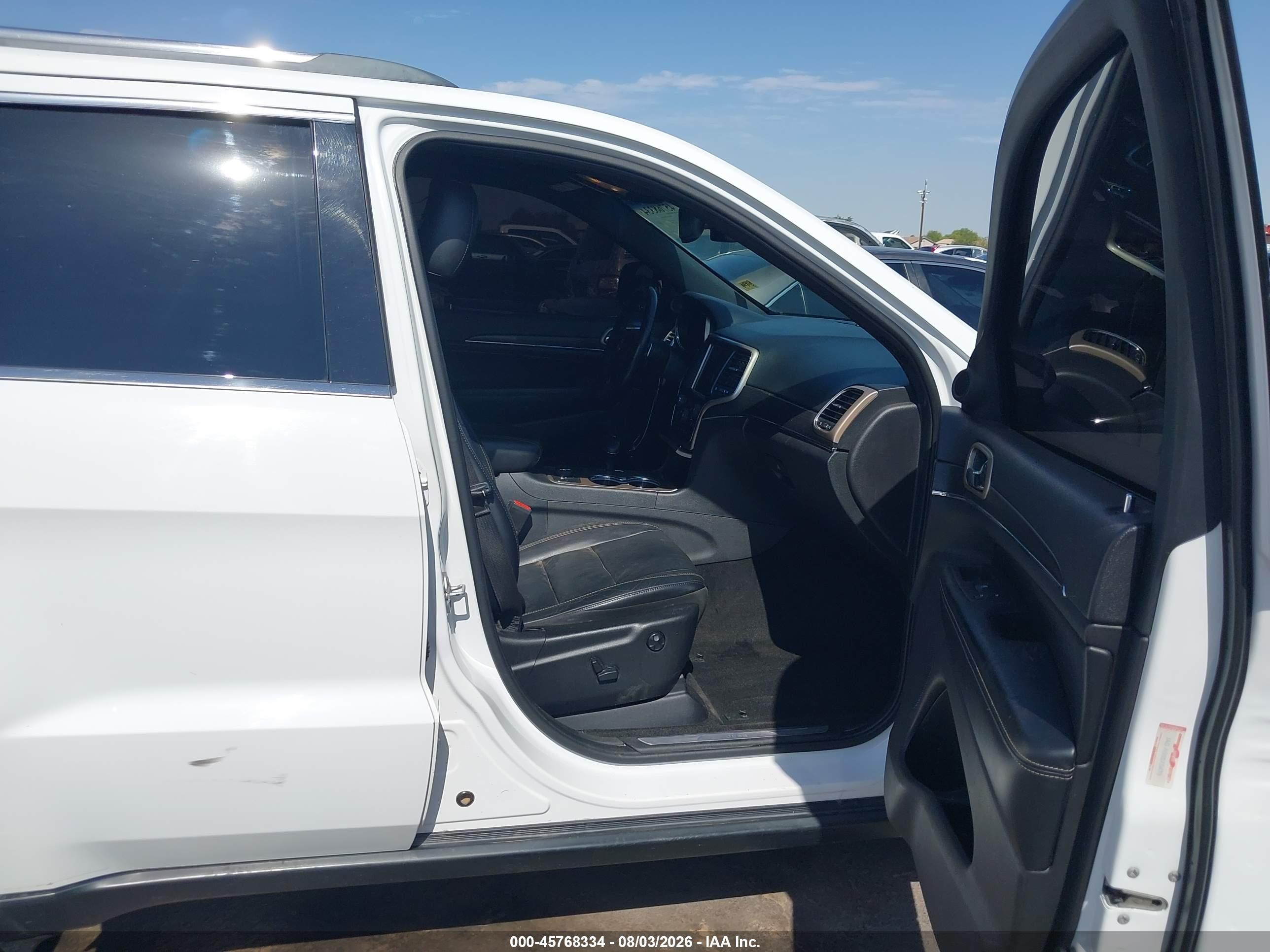 2015 Jeep Grand Cherokee Limited White vin: 1C4RJFBG0FC831815