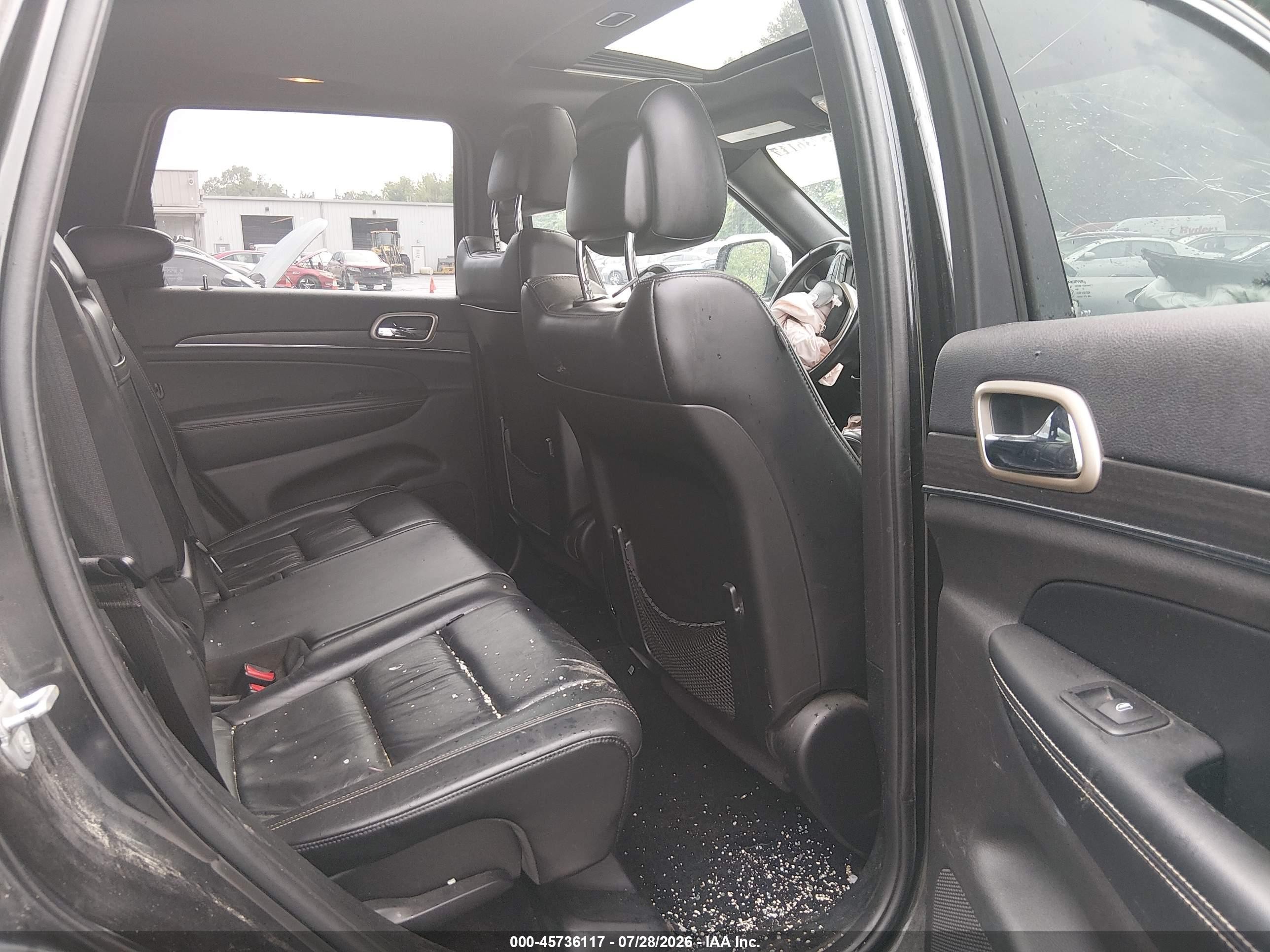 2015 Jeep Grand Cherokee Limited Black vin: 1C4RJFBG0FC887138