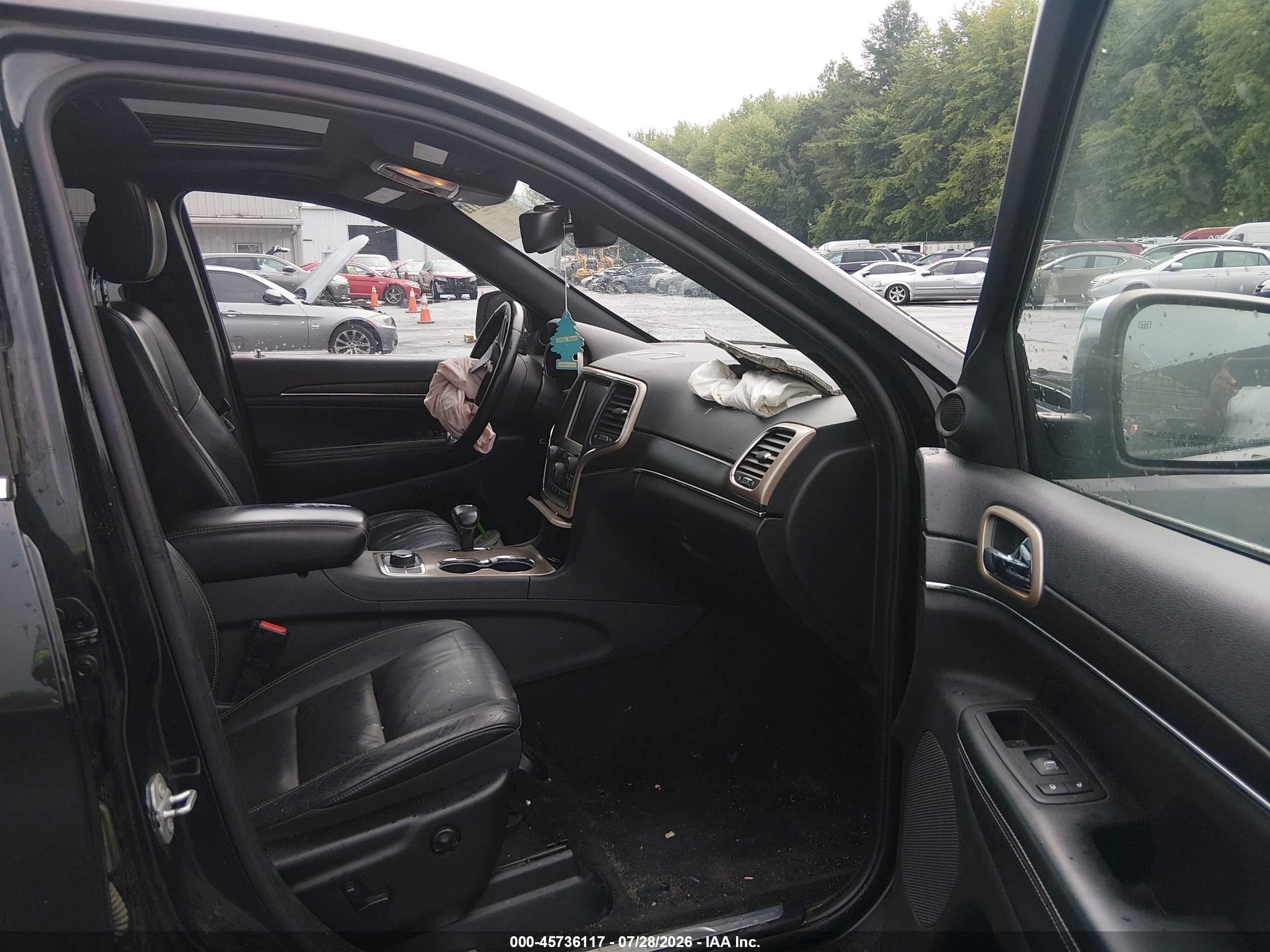2015 Jeep Grand Cherokee Limited Black vin: 1C4RJFBG0FC887138