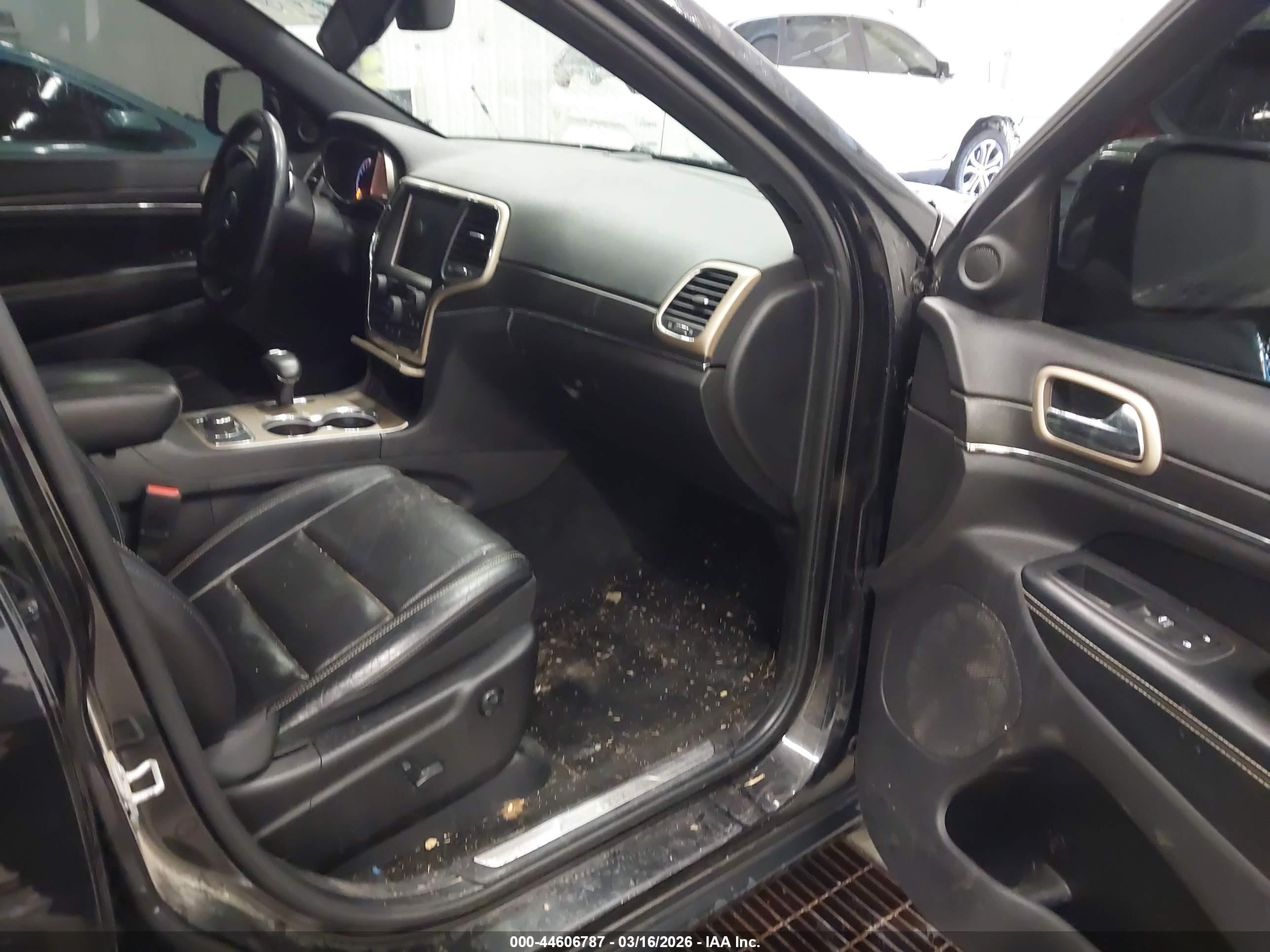 2015 Jeep Grand Cherokee Limited Black vin: 1C4RJFBG0FC943224